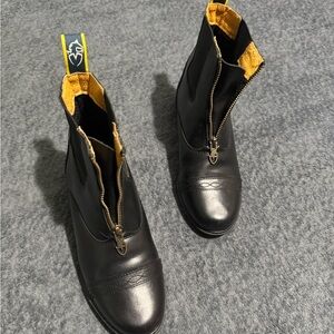MORETTA ‎ Black Ankle Boots